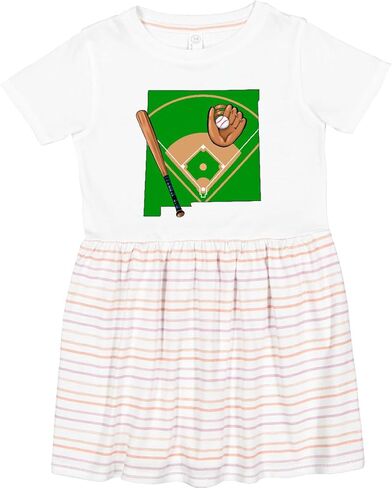 لعبة بيسبول إنكتاستيك نيو مكسيكو مع فستان للأطفال الصغار بمضرب وقفاز in Kuwait