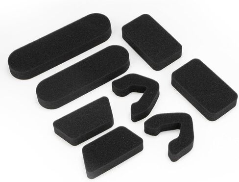 طقم حشوة الخوذة لخوذات إيستون للضرب والالتقاط، وسادات خوذة إسفنجية ناعمة بسمك 0.79 بوصة للاعبي البيسبول والكرة اللينة للتدريب الشتوي للشباب، بطانة وسادة خوذة كرة القدم العالمية in Kuwait