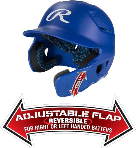 Rawlings | RX2 Series Reverse & Adjust Baseball Batting Helmet | Adjustable Face Guard | JR & SR Sizes | Multiple Colors in Saudi Arabia