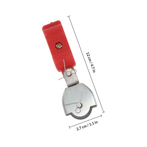 NUOBESTY 5pcs Wire Rope Pulley Block Steel Wire Lifting Pulley with Semi-Plastic Sheave Industrial Hoisting Tool for Crane and Cable Towing Applications in Saudi Arabia