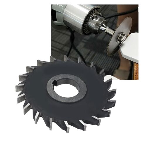 والعتاد قاطعة المطحنة والعتاد 125x10 مللي متر مطوي والعتاد القواطع القرص مجموعة HSS قرص على شكل قاطعة المطحنة 32 مللي متر تتحمل الداخلية in Kuwait