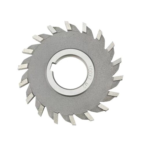 Gear Milling Cutter Gear 2PCS 63 * 4 * 5 * 6 * 7 * 8 * 10 * 12 * 14 * 16 * 18 * 20 HSS Three Straight Th Blade Cutter, Slot Milling(63x14mm) in Kuwait