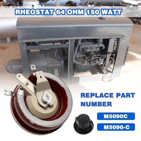 ريوستات 150 واط 64 أوم M5090C M5090-C لحام يناسب لينكولن لحام SA-200 SA-250 CL 1,2,3 IIID 300D 200D in Saudi Arabia