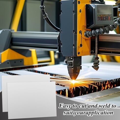 4PCS Stainless Steel Sheet 9x12 inch Stainless Steel Plate 304 2mm Thin Metal Sheets with Protective Film Rectangle Cold Rolled Steel Plate for Kitchen DIY Crafting in Saudi Arabia