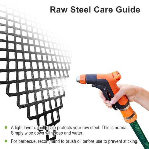 عبوتان من صفائح معدنية موسعة مسطحة مقاس 24 بوصة × 48 بوصة، شبكة فولاذية خام مقاس 11 بوصة، فتحة ماسية مقاس 1.25 بوصة × 0.6 بوصة، حواف ناعمة مزخرفة، فولاذ عالي التحمل لشبكات مدخن الشواء والمقطورات والمشروعات التي تصنعها بنفسك in Kuwait