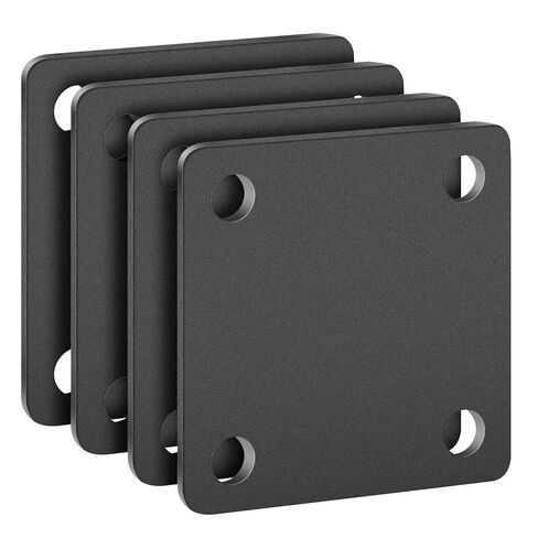 1/8 Square Steel Plate Base 3x3 for Tile, Hot Rolled Weldable A36 Flat Metal Plate Sheet 3 inch with Holes 8 Pack in Saudi Arabia