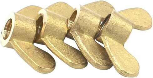 Wing nut, Hand Twist nut, Wing Nuts Brass Copper Material Hand Tight Cap(M3-5 PCS) in Kuwait