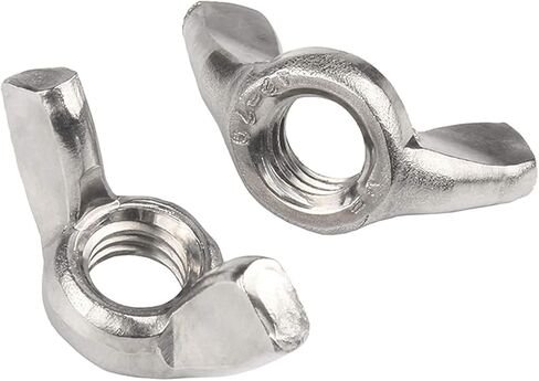Wing nut, Hand Twist nut, Wing Nuts 304 Stainless Steel Hand Tighten Screw Bolt Cap(M3 (20 PCS)) in Kuwait