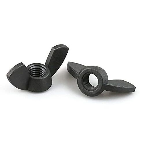 Wing nut, Hand Twist nut, nut Wing Nuts Nylon Thumb Nut Hand Twist Black in Kuwait