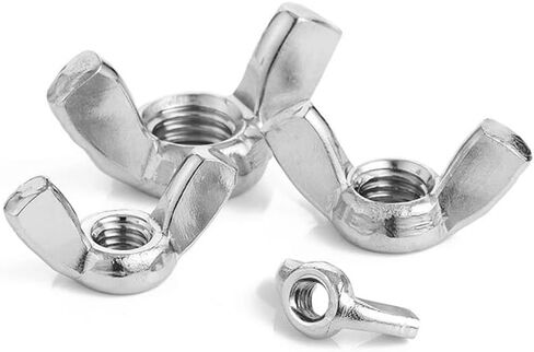 Wing nut, Hand Twist nut, Wing NutsStainless Steel Nuts Hand Tighten Nut(M5 x10pc) in Kuwait
