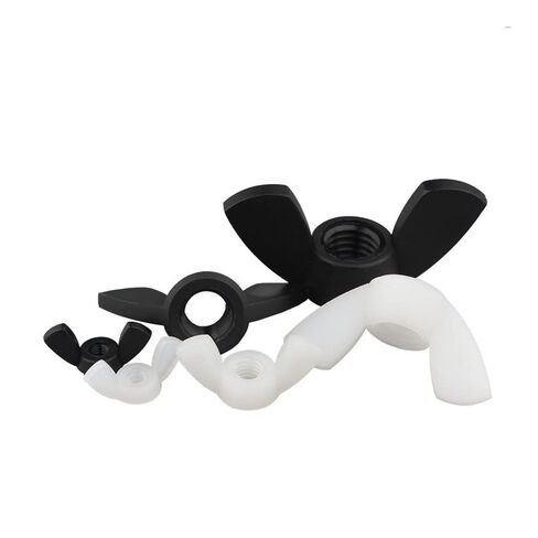 Wing nut, Hand Twist nut, Nylon Wing Nuts White Black ABS Nut in Kuwait
