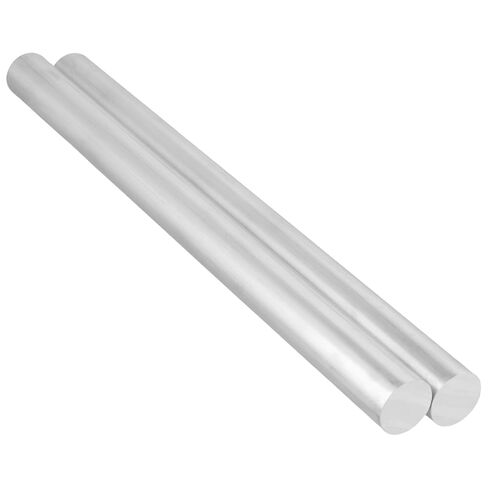 SHEUTSAN 2 PCS Round Aluminum Rod, 15.7 x 1.18 Inch Aluminum Round Stock for DIY Craft, Industrial, 6061 T651 in Saudi Arabia