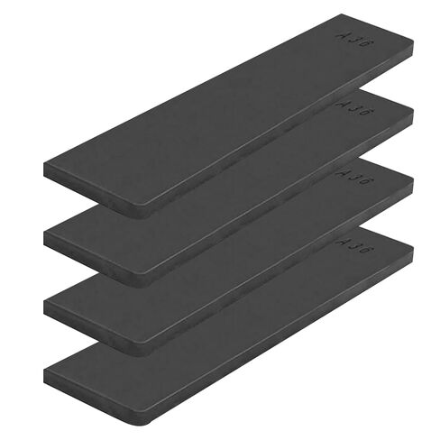 4 عبوات 1/8 لوح فولاذي مدرفل على الساخن A36 لوح فولاذي 12 × 6 بوصة فولاذ A36 in Saudi Arabia