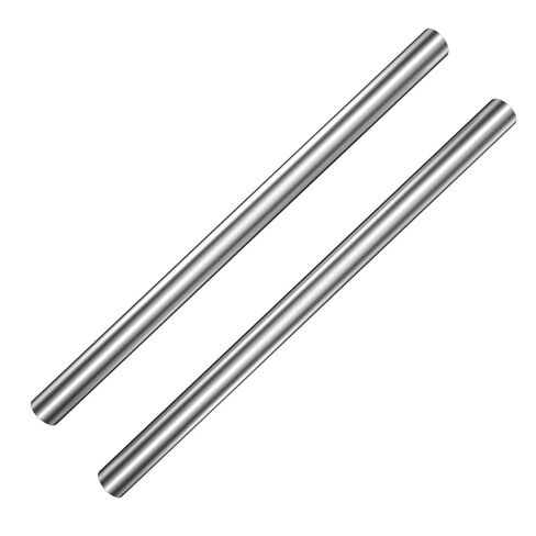 Aopin 2Pcs Aluminum Round Bar 6061 T651 Solid Aluminum Round Bar, Length 12 Inch (305mm), Dia 0.63 Inch (16mm), Round Aluminum Bar for Industrial and DIY Crafts in Saudi Arabia