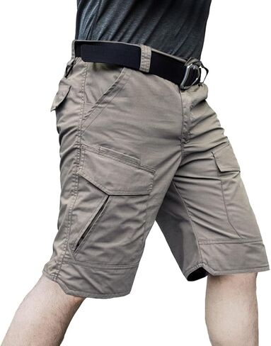 NAVEKULL Men's Tactical Shorts Camouflage Outdoor Hiking Rip Stop Military Army Cargo Shorts in Kuwait