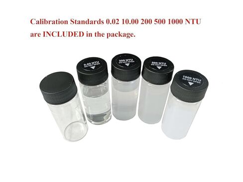 جهاز اختبار التعكر متعدد المعلمات على سطح الطاولة مع وضع قياس TSS 4 قطع من محلول المعايرة ISO 7027 طريقة القياس الكلوي (90 درجة) نطاق كبير 0 ~ 2000NTU/FNU 0 ~ 500EBC 0 ~ 9999ASBC in Kuwait