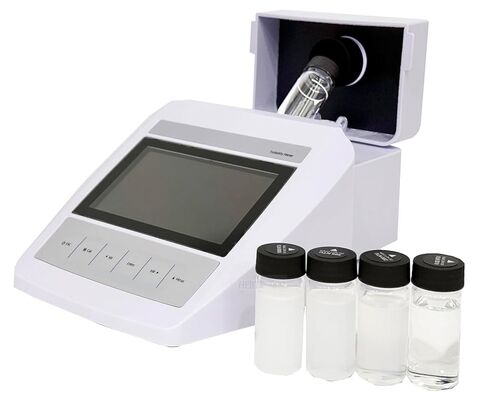 Laboratory Turbidity Meter Multiparameter Benchtop Turbidimeter with Total Suspended Solids Measurement Mode 4pcs Calibration Solution Range 0~2000 NTU/FNU 0~500 EBC 0~9999 ASBC USB Interface in Saudi Arabia