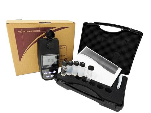 Turbidity Measurement Instrument Digital Turbidimeter with Calibration Solutions NTU/FNU/EBC/ASBC Selectable Turbidity Units Data Storage USB Interface for Turbidity Measurement&Water Analysis in Saudi Arabia