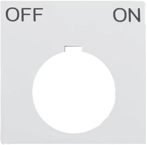 SQD 9001 KN144SP 30MM PUSH BUTTON LEGEND PLATE in Kuwait