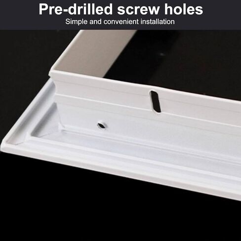 20x20in Magnetic White Access Panel - Easy Push Click Installation for Attics, Crawl Spaces & Plumbing - Durable Metal Wall Hole Door Cover in Kuwait