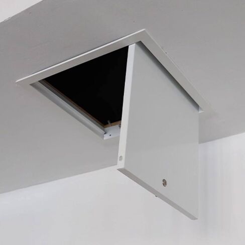 20x20in Magnetic White Access Panel - Easy Push Click Installation for Attics, Crawl Spaces & Plumbing - Durable Metal Wall Hole Door Cover in Kuwait