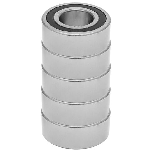 [5-Pack] 5207-2RS - Angular Contact Ball Bearing 1.378 in x 2.835 in x 1.063 in | 35 mm x 72 mm x 27 mm (ID x OD x W) with Double Rubber Seal in Saudi Arabia