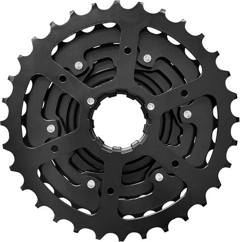 Bike Cassette 8 Speed Cassette Sprockets CS-HG200 12-32T Bike Sprocket for Mountain Bike Folding Bike Commuter Bike Speed Black in Kuwait
