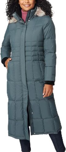 Free Country Women’s Long Parka Jacket Full Body Warm Insulated Winter Coat Water & Wind Resistant Faux Fur Puffer-Splendor in Saudi Arabia
