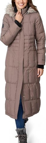 Free Country Women’s Long Parka Jacket Full Body Warm Insulated Winter Coat Water & Wind Resistant Faux Fur Puffer-Splendor in Saudi Arabia