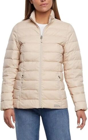 سترة Eddie Bauer النسائية القابلة للتعبئة (الولايات المتحدة، Alpha، X-Large، عادي، عادي، كريمي) in Saudi Arabia
