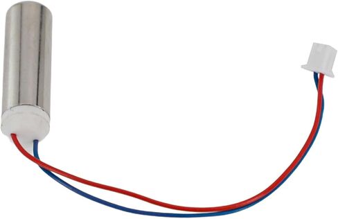 محرك اهتزاز، محرك DC بدون قلب للمشروعات التي تصنعها بنفسك، 7 × 25 مم، الجهد الكهربي المقدر 3.7 فولت، 18000 دورة في الدقيقة، غلاف معدني، متوافق مع فرش الأسنان الكهربائية والإلكترونيات الصغيرة in Kuwait