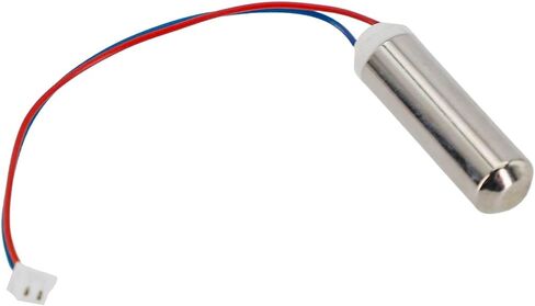 محرك اهتزاز، محرك DC بدون قلب للمشروعات التي تصنعها بنفسك، 7 × 25 مم، الجهد الكهربي المقدر 3.7 فولت، 18000 دورة في الدقيقة، غلاف معدني، متوافق مع فرش الأسنان الكهربائية والإلكترونيات الصغيرة in Kuwait