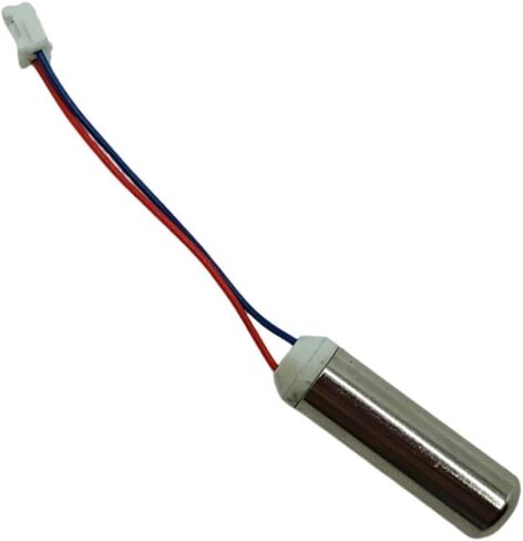 محرك اهتزاز، محرك DC بدون قلب للمشروعات التي تصنعها بنفسك، 7 × 25 مم، الجهد الكهربي المقدر 3.7 فولت، 18000 دورة في الدقيقة، غلاف معدني، متوافق مع فرش الأسنان الكهربائية والإلكترونيات الصغيرة in Kuwait