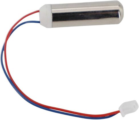 محرك اهتزاز، محرك DC بدون قلب للمشروعات التي تصنعها بنفسك، 7 × 25 مم، الجهد الكهربي المقدر 3.7 فولت، 18000 دورة في الدقيقة، غلاف معدني، متوافق مع فرش الأسنان الكهربائية والإلكترونيات الصغيرة in Kuwait