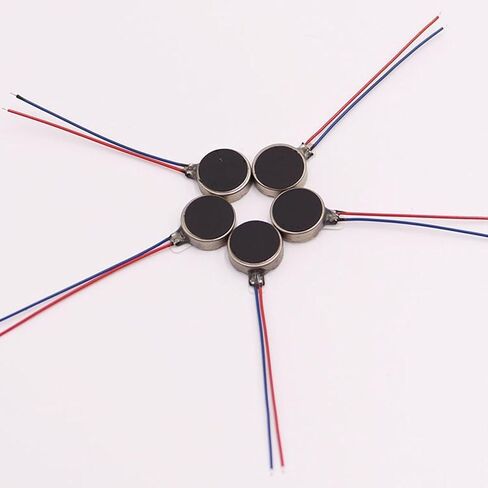 Milageto 2Pcs 1027 Mini Vibration Motors DC 3V Efficient Reliable Performance Micro Vibrating Motors for Toys Household Appliances DIY in Saudi Arabia
