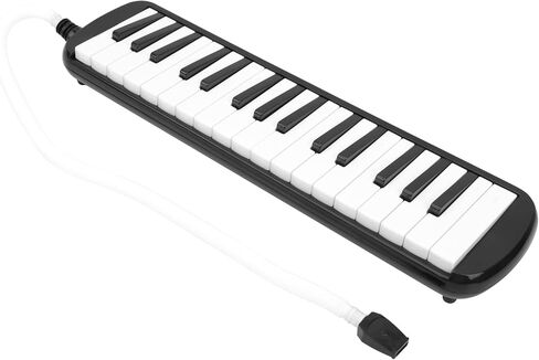 Melodica, 32 Key Wind Musical Instrument Suitable for Beginner Practice Bag (Black) in Saudi Arabia
