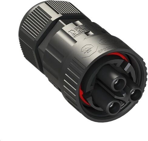 Three-core female connector - LED connector Industrial connector waterproof in Kuwait