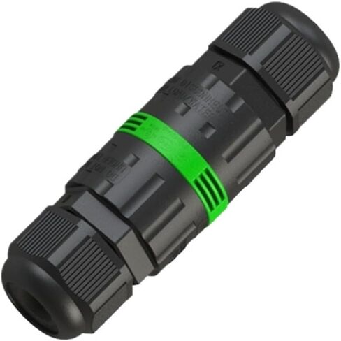 Three-core outdoor connector straight-through power terminal block IP68 waterproof connector waterproof in Kuwait