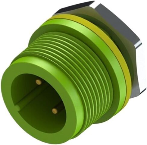 Panel type [2 core board male end] connector outdoor IP68 waterproof connector waterproof terminal block(EC02681-1124-BF) in Kuwait