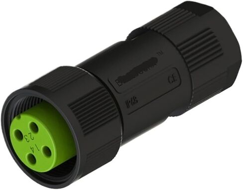 مصدر طاقة الإضاءة [نهاية أنثى رباعية النواة] موصل مقاوم للمياه كتلة طرفية خارجية IP68 موصل مقاوم للماء (EC04681-2023-AF) in Kuwait