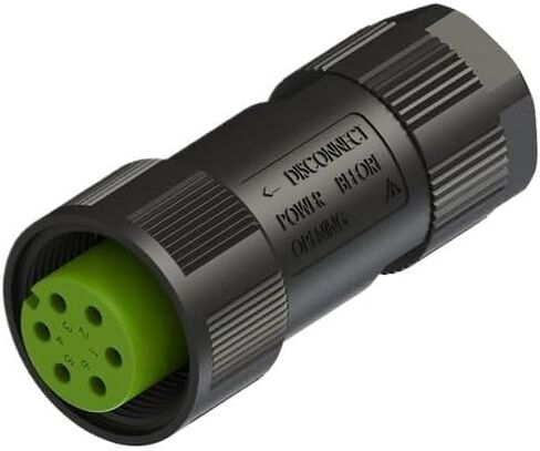 Welding connector [6-core female end] connector outdoor wire connector waterproof terminal block in Kuwait