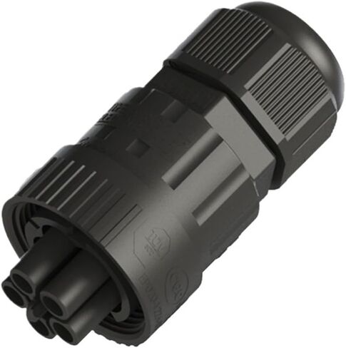 طرف أنثى بخمسة النواة فقط مع موصل طاقة مقاوم للماء موصل LED in Kuwait