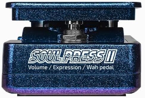 Hotone Soul Press II Wah Active Volume Passive Expression Guitar Effects Pedal Switchable 4 in 1 Visible Pedal Position SP-20 with Tonebird Patch, Power Supply, Picks Bundle in Saudi Arabia