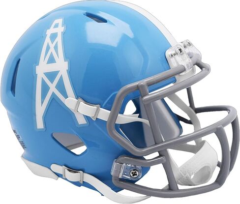 Houston Oilers Riddell 1960-1962 Throwback Speed Mini Helmet - NFL Mini Helmets in Kuwait