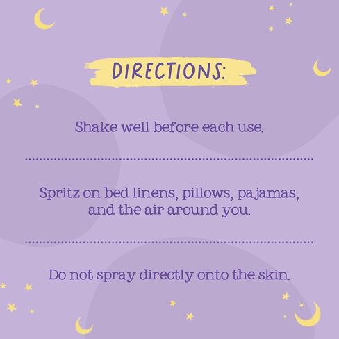 بخاخ زيت الكتان العطري للاسترخاء والنوم من أويلوجيك - 100% زيوت عطرية نقية تعزز النوم المريح والراحة والعافية - رذاذ عطري للفراش والوسائد والبطانيات والبيجامات والمزيد، 118 مل in Kuwait