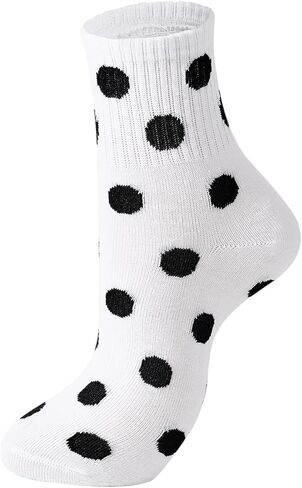 Century Star Retro Striped Novelty Socks For Women Vintage Casual Crew Socks Sporty Calf Socks Cotton Socks Women in Kuwait