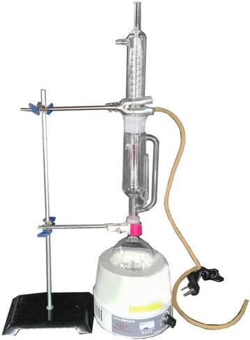 Laboratory Science Experiment Equipment Toolbox, Industrial Chemistry 250ML Flask Heating Device Borosilicate Glass Kit Family College Teaching Supplies in Saudi Arabia