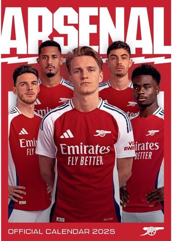 Arsenal 2025 Official Calendar in Saudi Arabia
