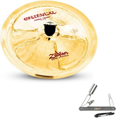 Avedis Zildjian Company ZILDJIAN A0614 14in ORIENTAL CHINA inTRASHin DRUMSET CYMBAL W/ GENERAL VOLUME With ZKEY in Kuwait