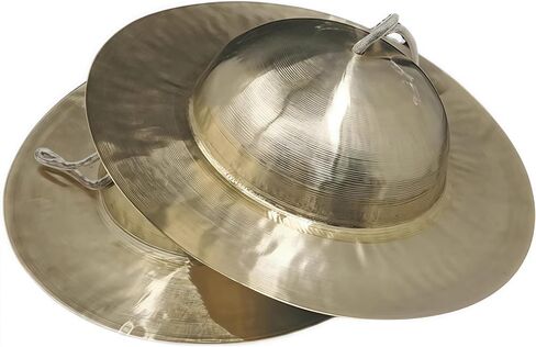 Chinese Cymbal, China Cymbals, Chinese Instrument, Finger Hand Cymbal, 20-Yr Artisan Crafted, Top Sound (Small) in Saudi Arabia